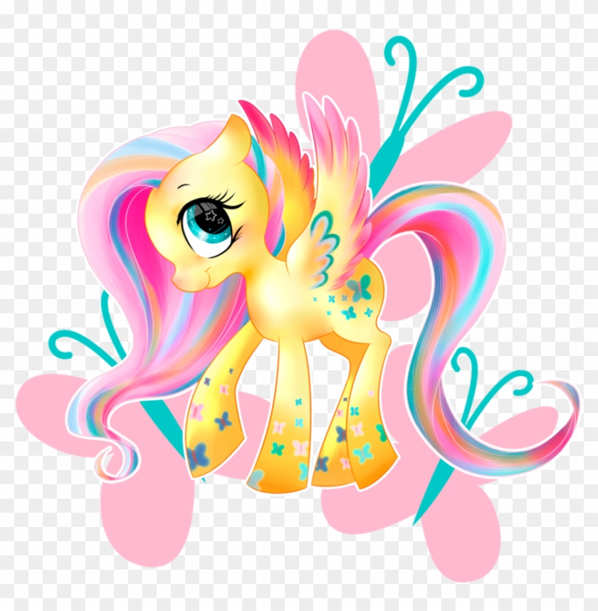 Flutter Rainbow Power By Allocen - My Little Pony Princess Fluttershy #1316620