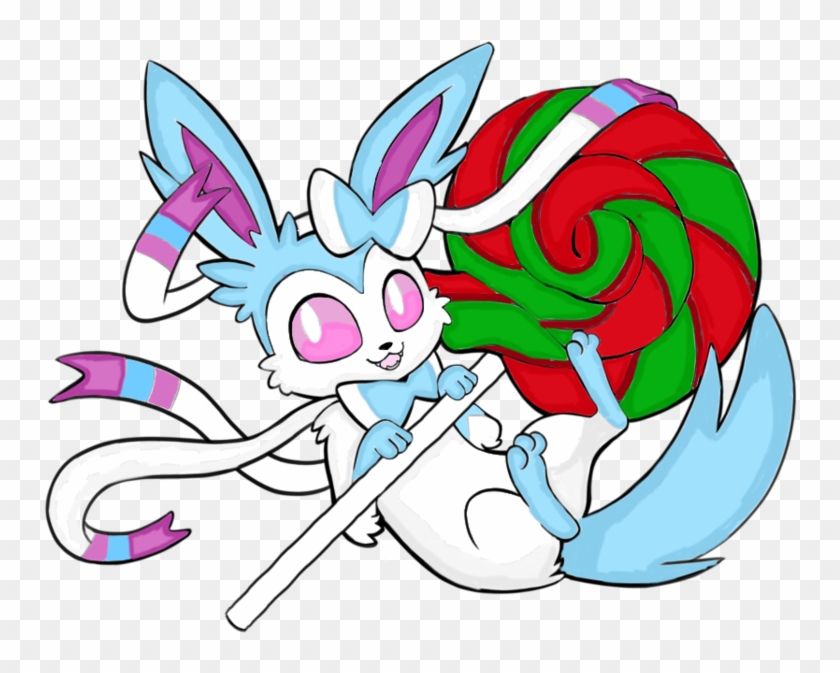 Lollipop Sylveon By Sylveo-n - Yellow And Blue #1316651