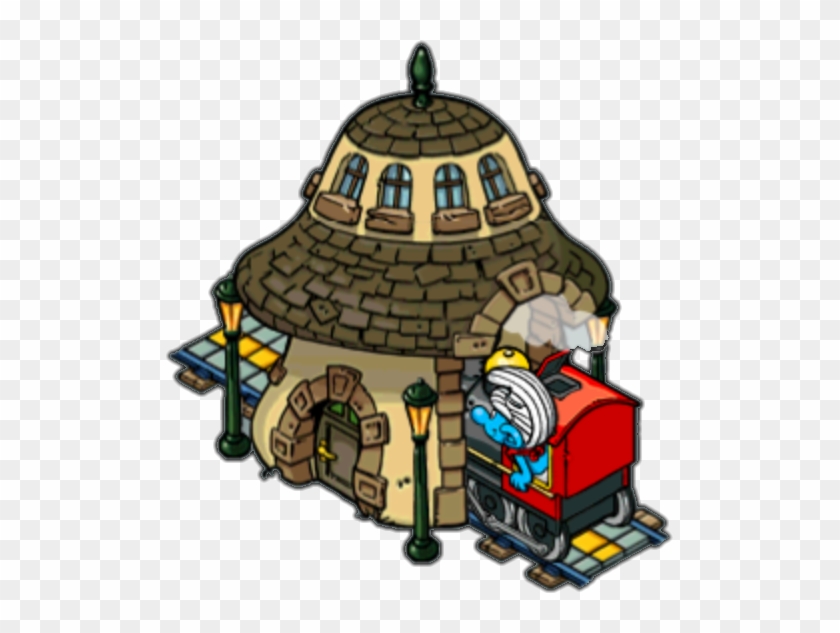 Engineer Smurf Hut Once Engineer Smurf's Hut - The Smurfs #1316666