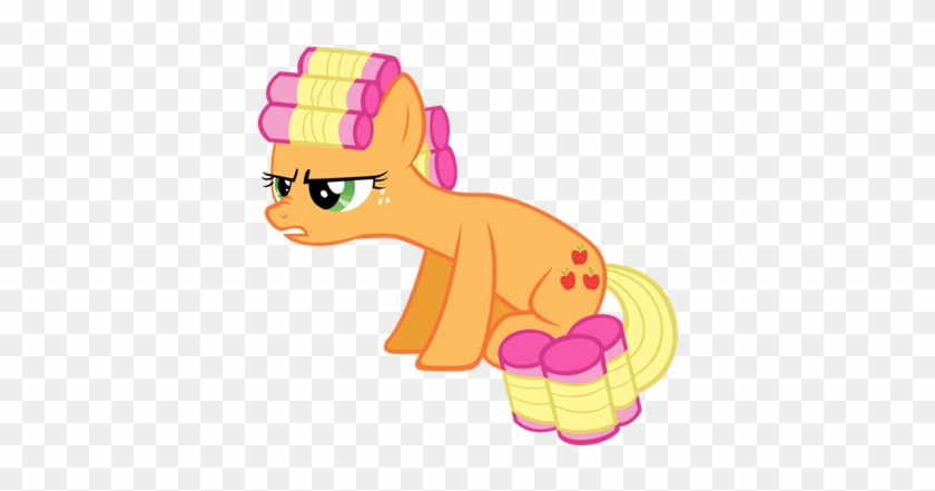 Applejack - Mane Curlers - Cartoon #1316783