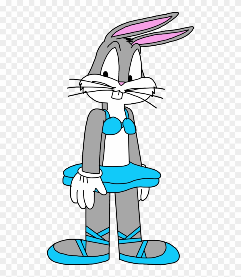 Bugs Bunny As A Ballerina By Marcospower1996 - Cartoon #1316829