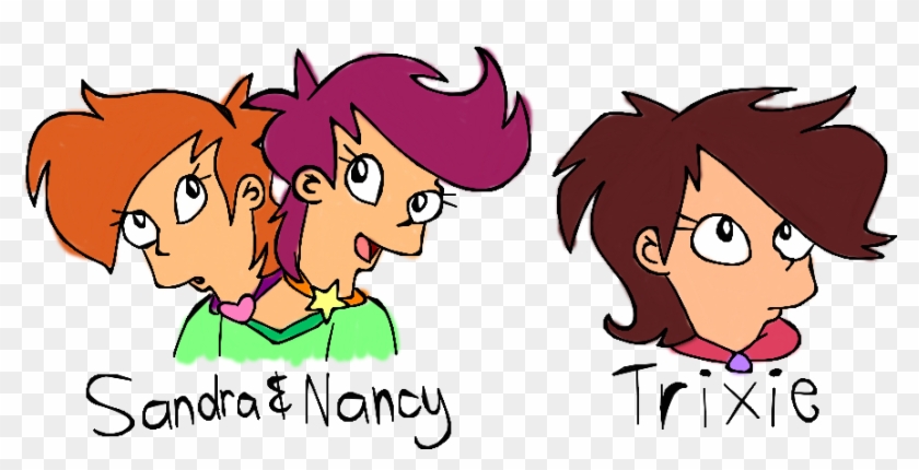 New Futurama Characters By Heartinarosebud - Fry And Leela Conjoined #1316870