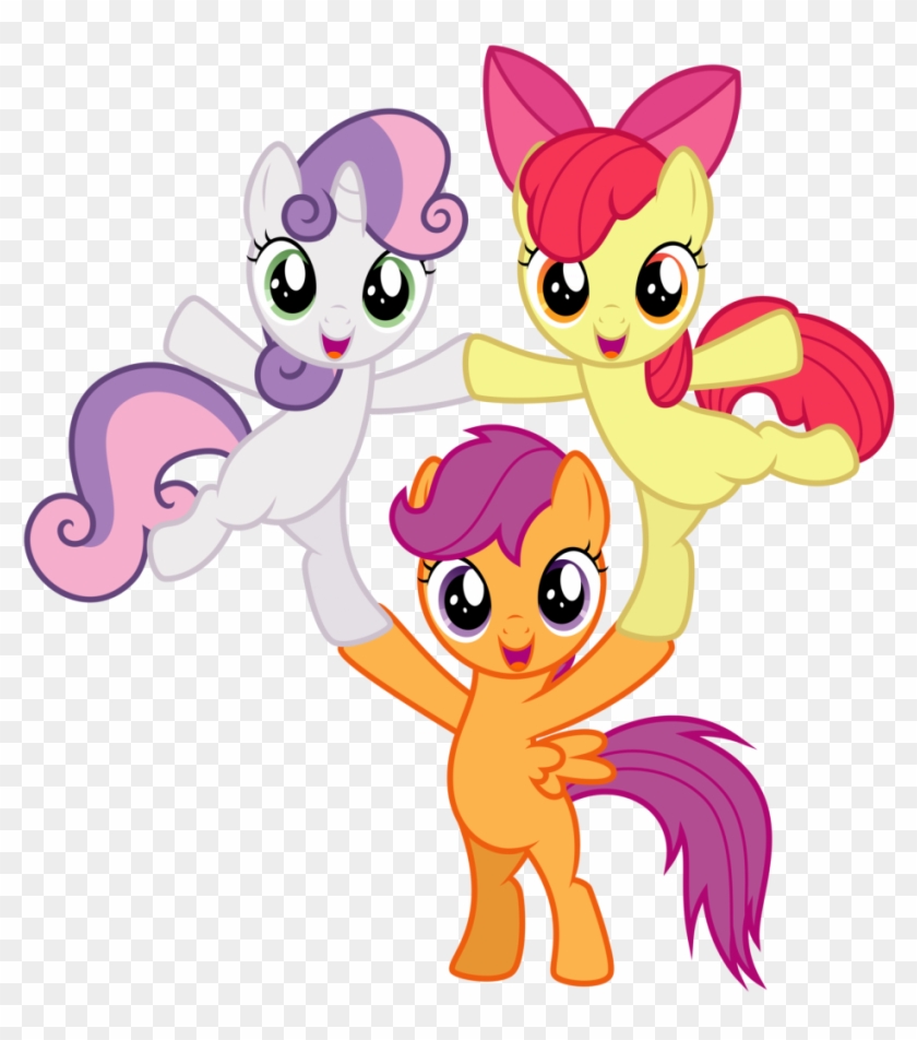 Imágenes De My Little Pony Con Fondo Transparente, - My Little Pony The Cutie Mark Crusaders #1316896