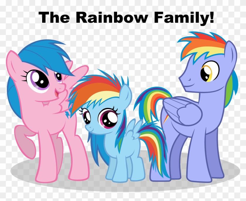 My Little Pony Rainbow Dash Family Tree - My Little Pony Rainbow Dash's Parents #1316917