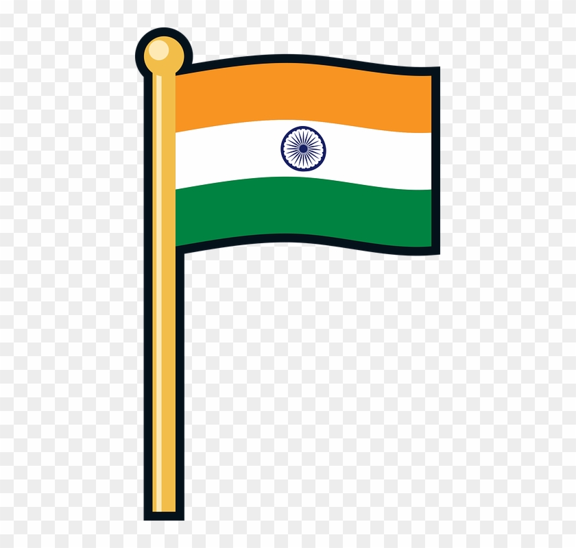 India Flag Clipart - Flag Of India With Clip Art #1317008