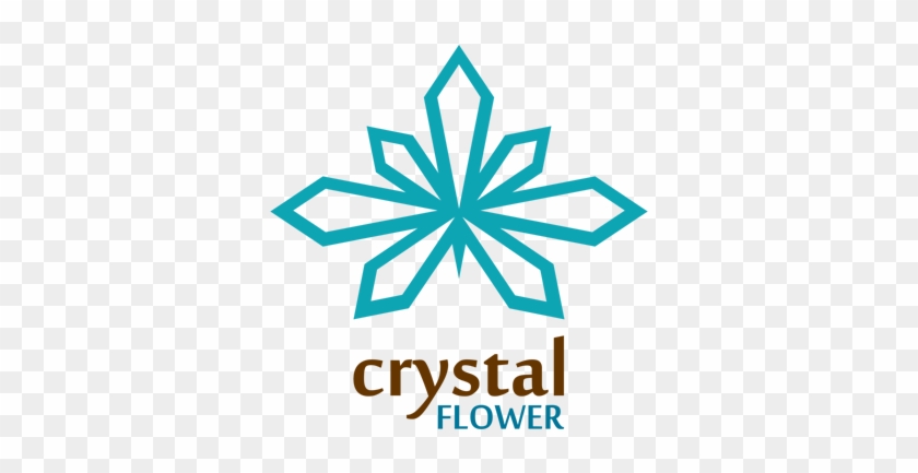 Logo, Crystal Logo Design Crystal Flower Logo Design - Crystal Design Logo Png #1317033