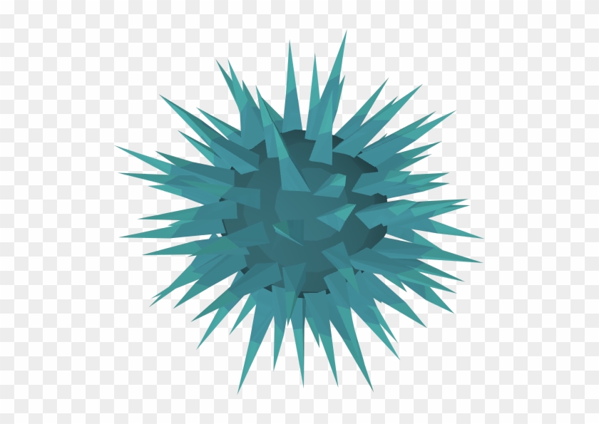 Small Crystal Urchin Detail - Origami #1317036