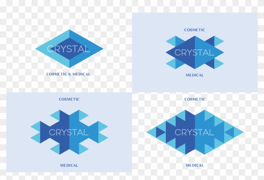 Initial Rejected Logos For Crystal - Graphic Design #1317053