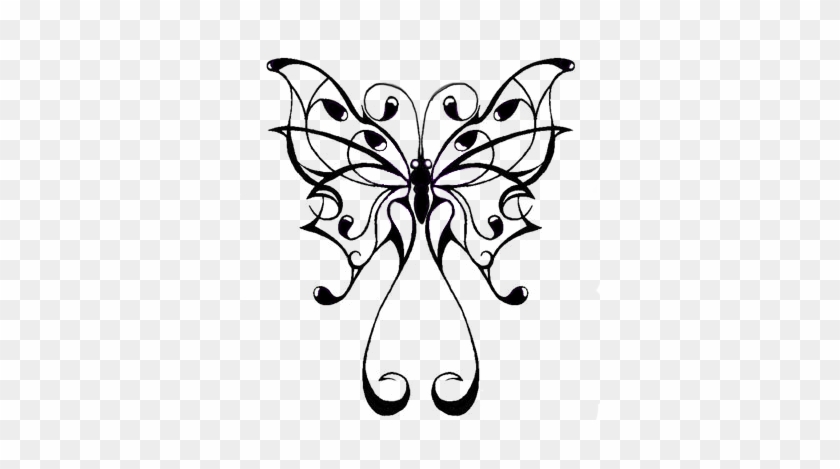 Triquetra Tattoo - Clipart Best - Butterfly Tattoos #1317124