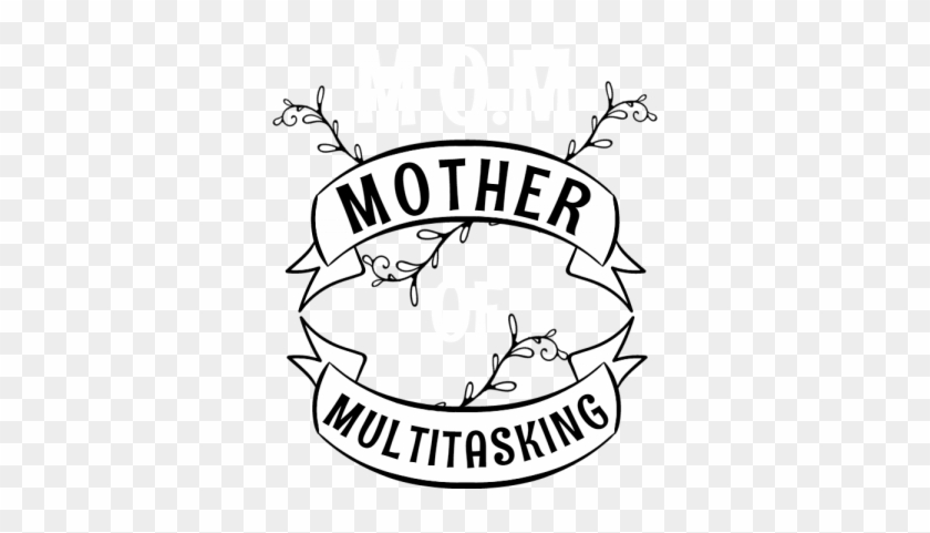 Mother Of Multitasking - Line Art #1317139