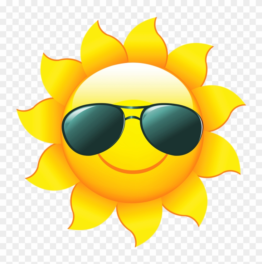 Here We Have Selected The Best Photos - Sun With Sunglasses Clip Art #1317161