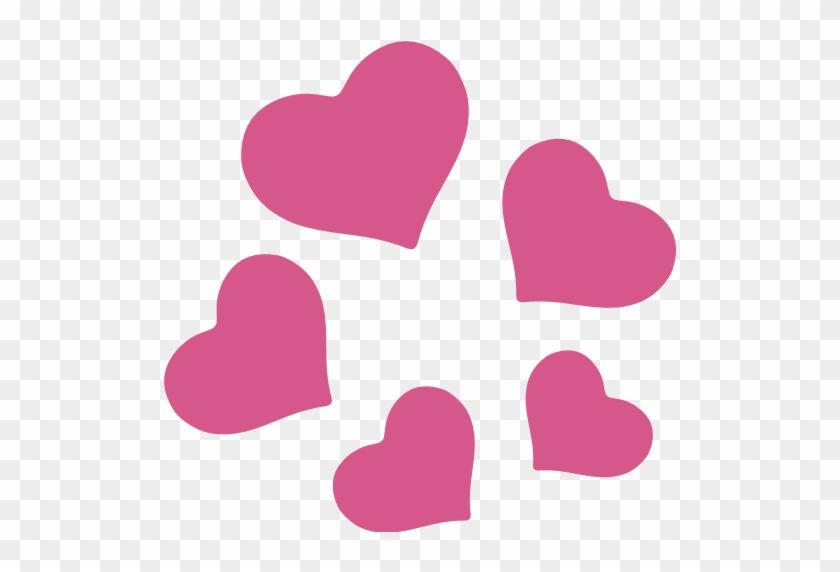 Revolving Hearts Emoji - Android Heart Emoji Transparent #1317239