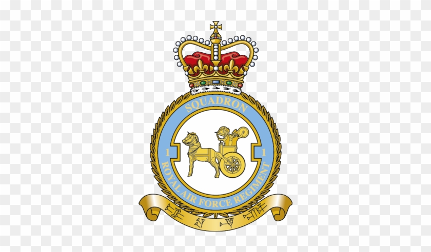1 Squadron Raf Regiment Crest - 51 Squadron Raf Regiment #1317249