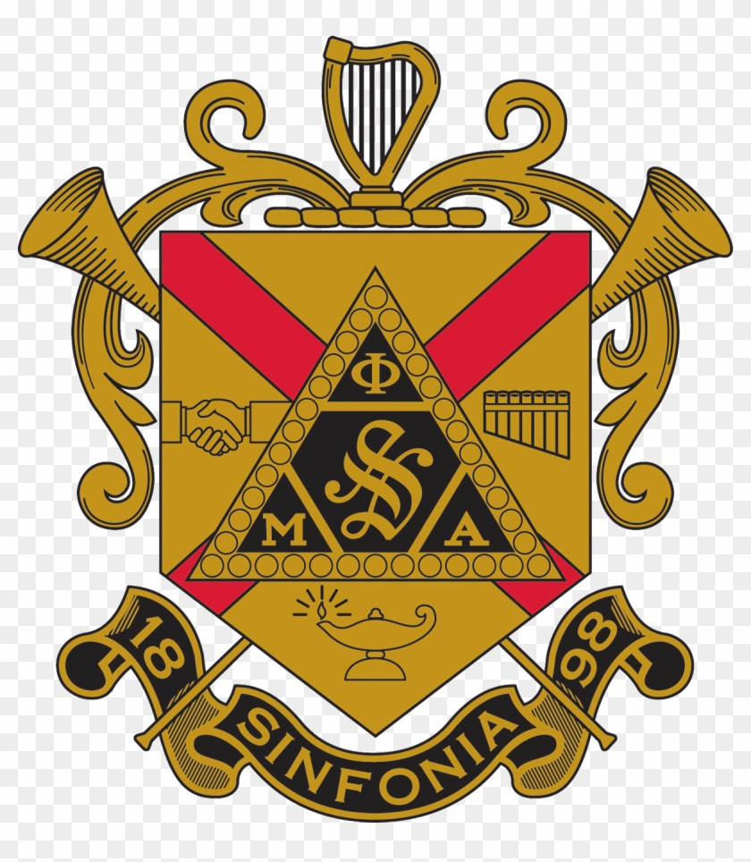 Phi Mu Alpha Sinfonia - Phi Mu Alpha Sinfonia Crest #1317266