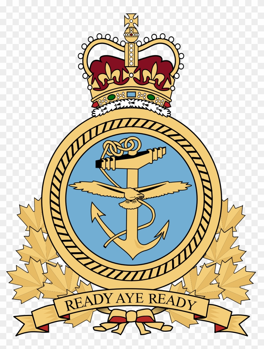 Badge Of The Royal Canadian Navy - Royal Canadian Navy Crest #1317291