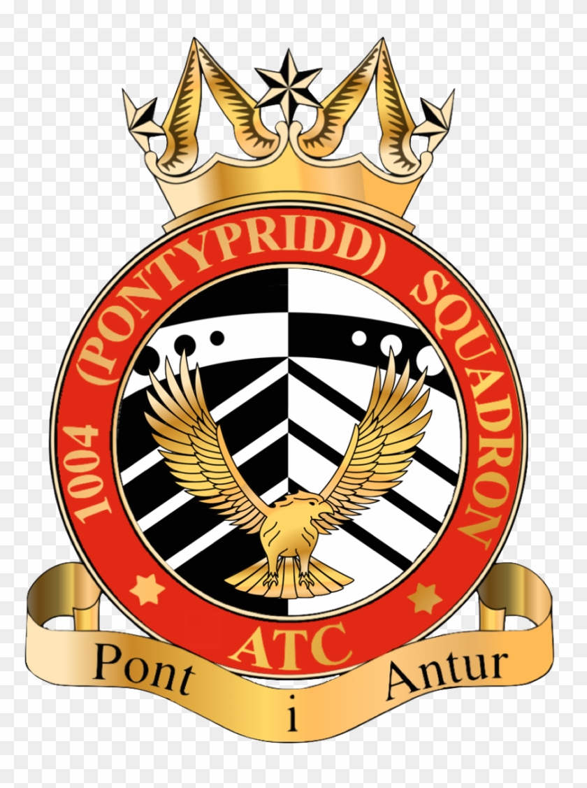 1004 Pontypridd Squadron Crest - Air Training Corps #1317303