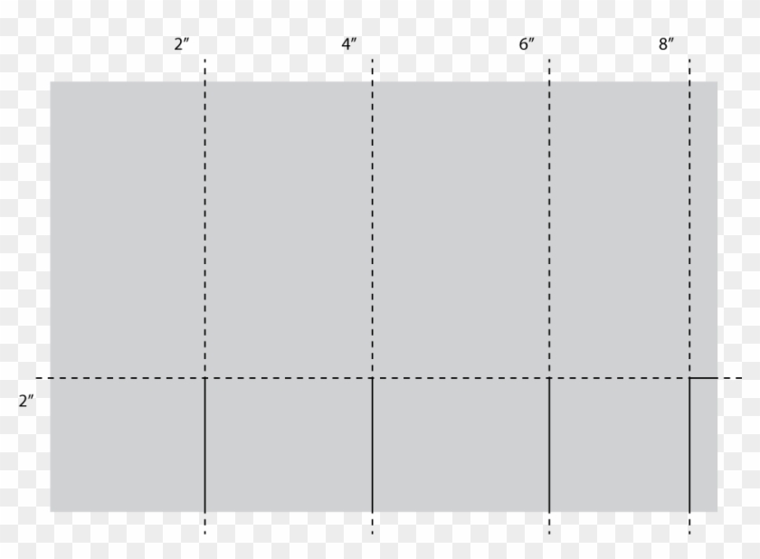 You'll Then Need To Cut The Short Ends Of Each Score, - Monochrome #1317309