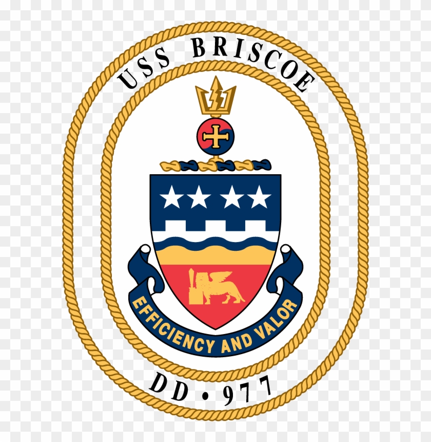 Uss Briscoe Dd - Emblem #1317379