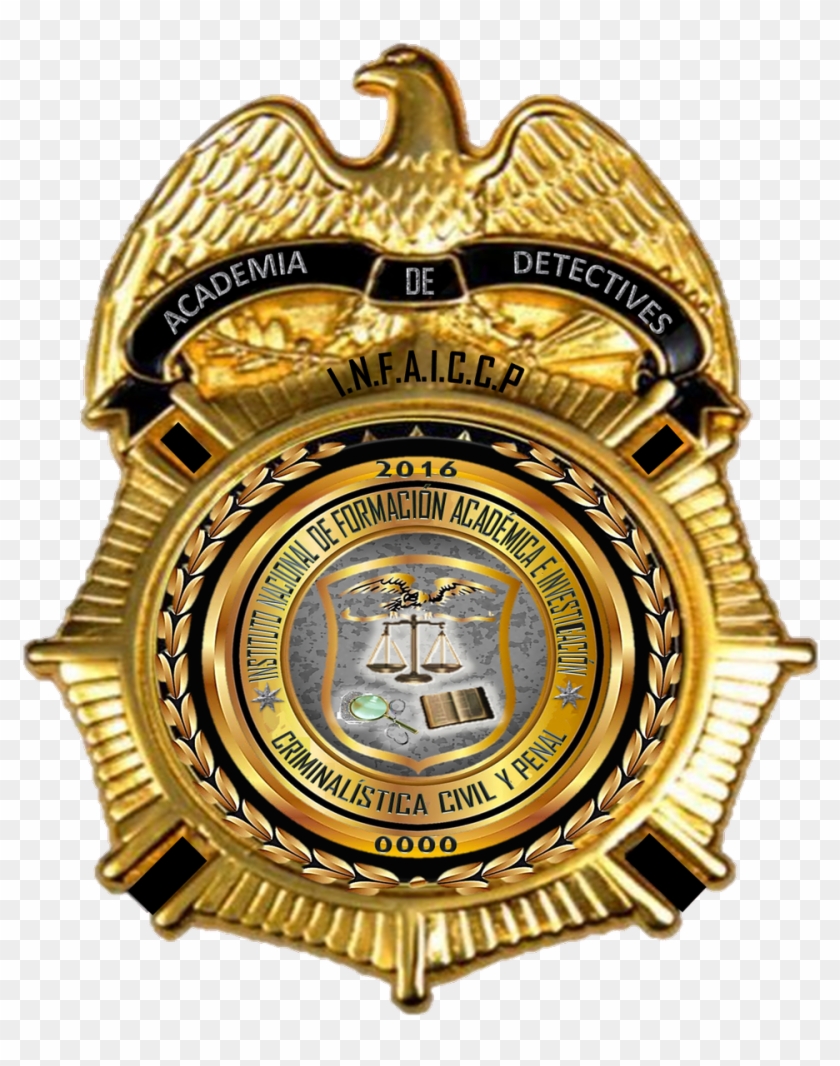 La Victoria, Curso De Detective Privado Mención - Dea Badge Oval Ornament #1317385