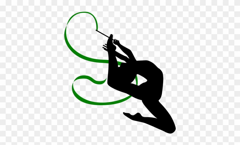 Download Gymnastics Free Png Transparent Image And - Rhythmic Gymnastics Ribbon Clip Art #1317399