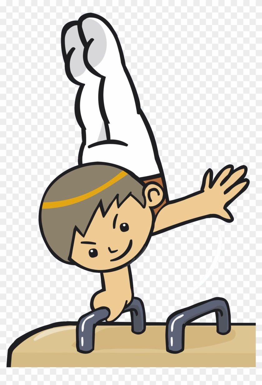 Cartoon Gymnastics Clip Art - Gymnastic Cartoon #1317400