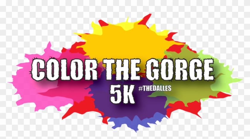 2016 Color The Gorge 5k - Graphic Design #1317441