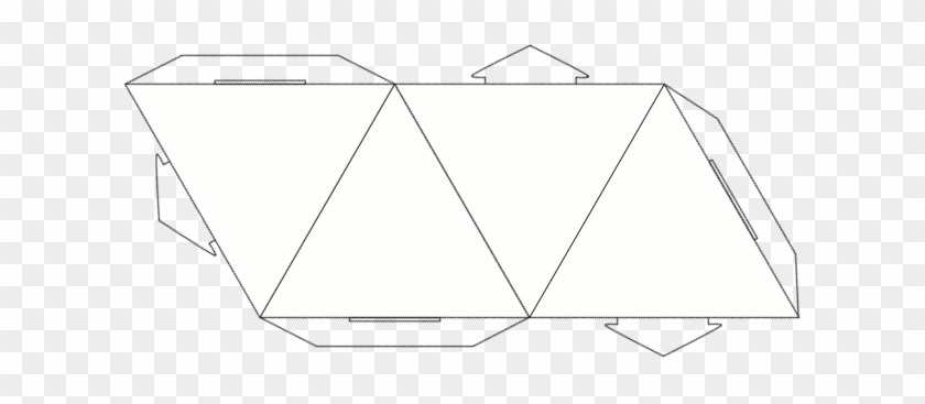 Cut It Out Round The Outline - Triangle #1317457