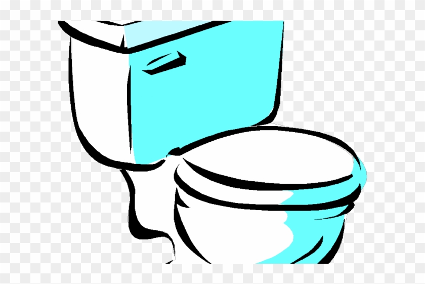 Bathroom Clipart Toilet Bowl - Toilet Seat Clip Art #1317525