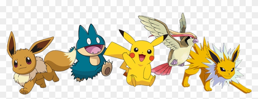 As Well As All Looking Different, Pokémon Each Have - Diffrent Types Of Pokemon #1317529