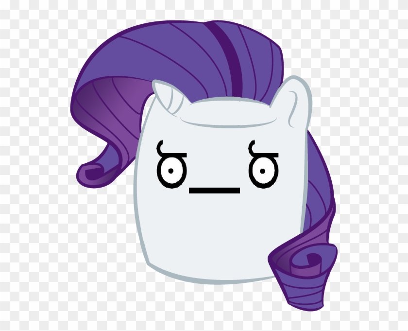 And What The **** Is Wrong With Rarity's Eye - My Little Pony Marshmallow #1317531