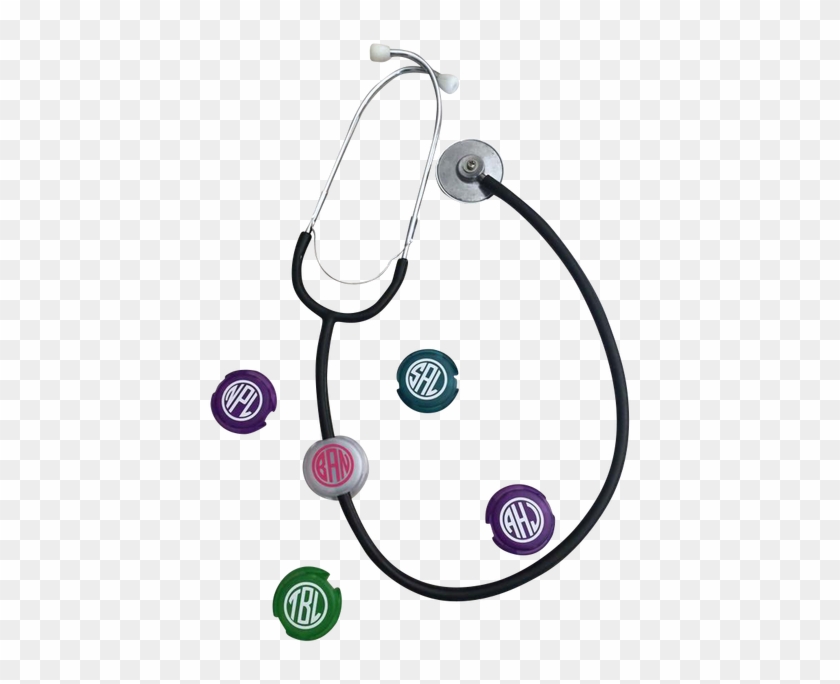Stethoscope Clip Blanks Personalized With Gloss 651 - Stethoscope #1317567
