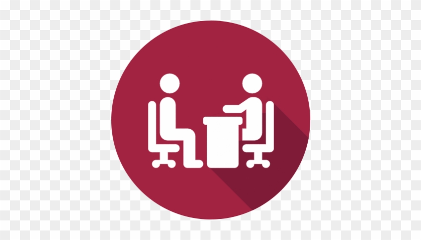 Transparent Interview Picture Png Images - Team Building Icon Red #1317613