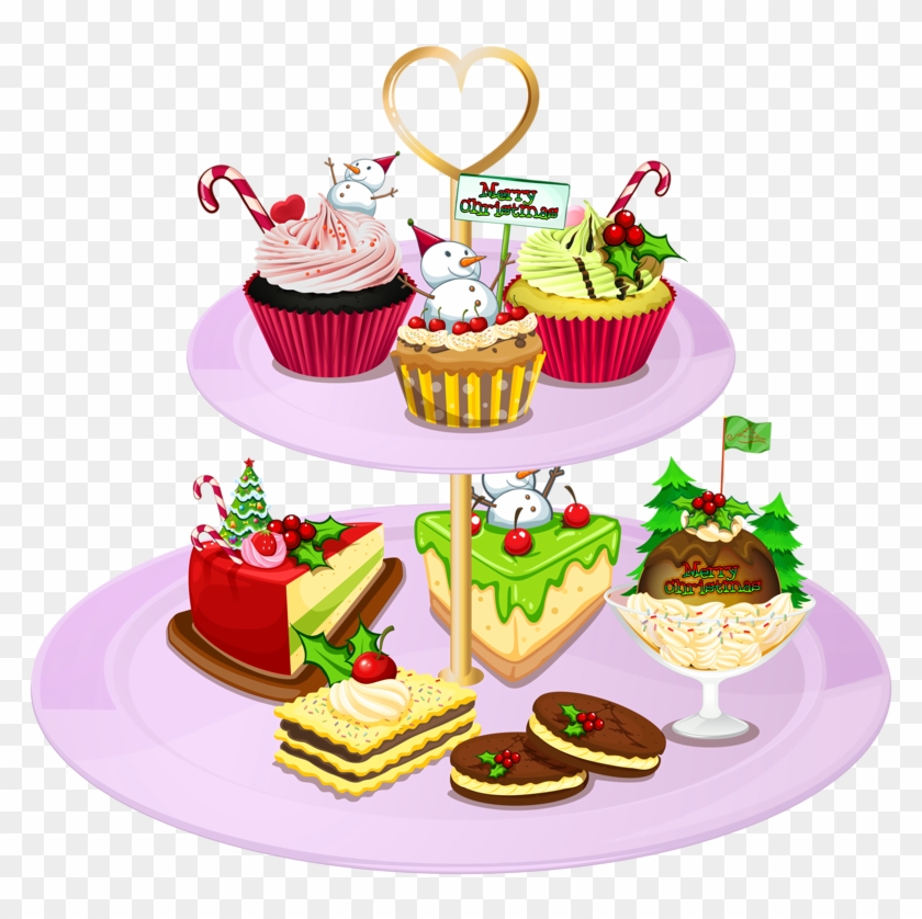 Cake Clipart, Gingerbread Man - Vector Graphics #1317736
