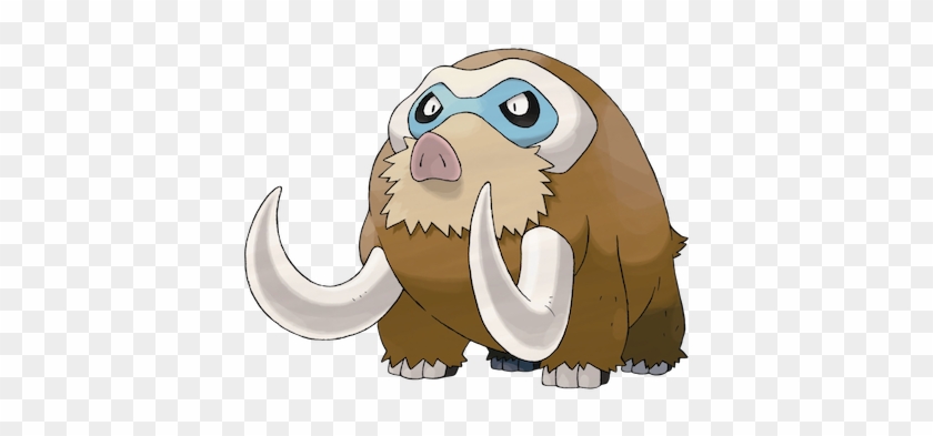 From The Pokédex Entries Above, It's Easy To See That - Pokemon Mamoswine #1317799