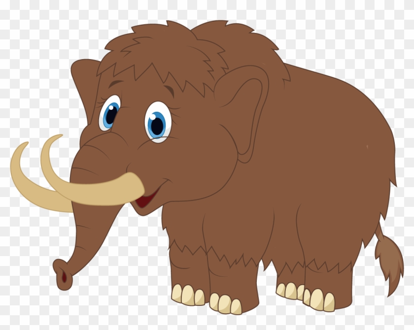Woolly Mammoth Clipart Wooly Mammoth - Woolly Mammoth Cartoon #1317803