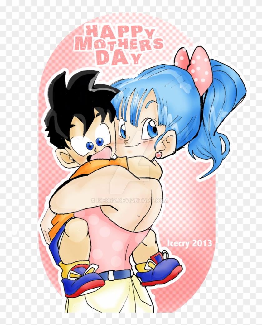Mother's Day By Icecry - Goku And Bulma Fanfiction - Free Transparent PNG  Clipart Images Download