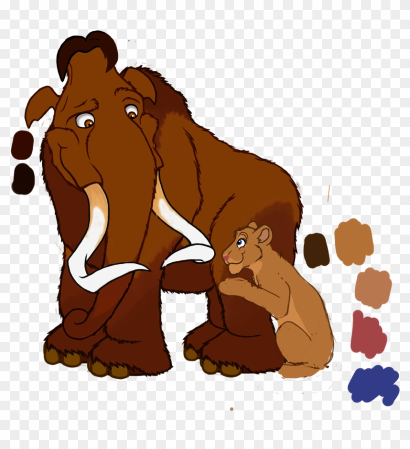 Mammoth Clipart Manny - Mammoth #1317842