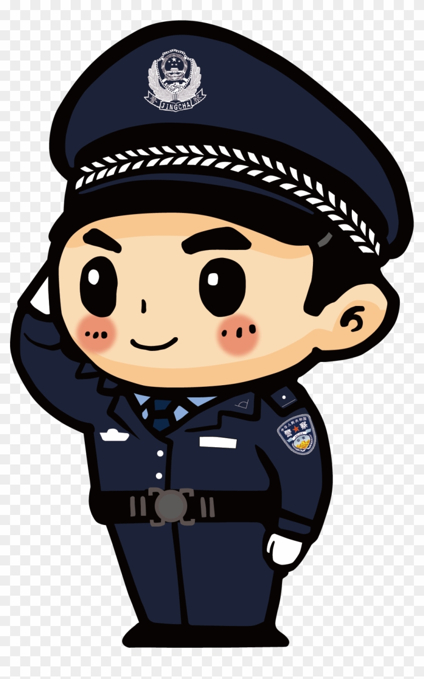 Cartoon Police Officer Download - Q 版 警察 - Free Transparent PNG Clipart  Images Download
