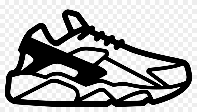 Nike Clipart File - Huarache Coloring Pages #1317952