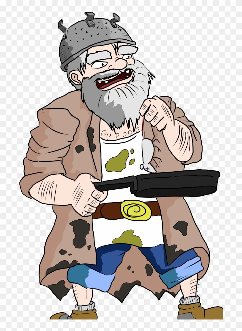 Crazy Cook Ratcatcher - Cartoon #1318046