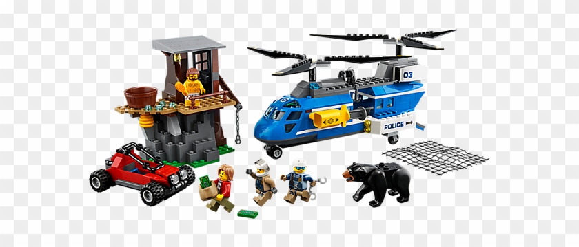 Deliver Justice With A Mountain Arrest, Featuring A - Lego City Mountain Arrest #1318077