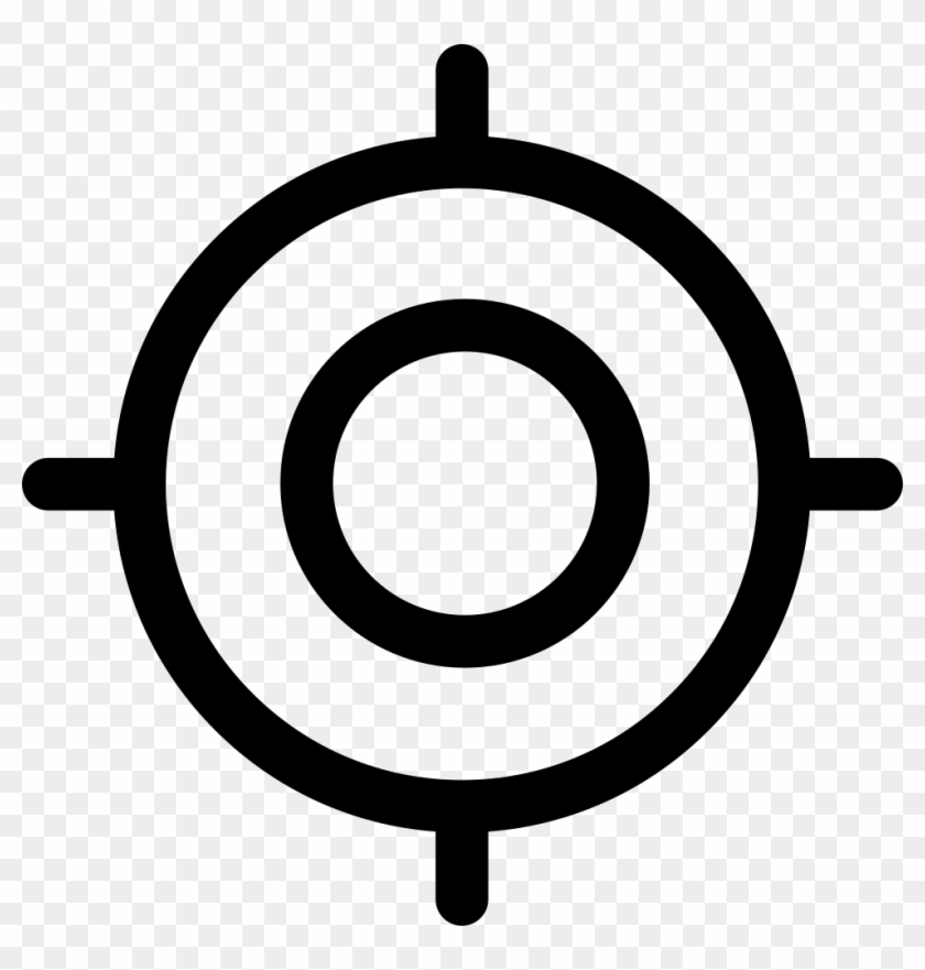 Sniper Team Shooting Target Firearm Sniper Rifle - Target Icon #1318120