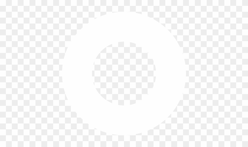 Charging White Round - White Circle Transparent Png #1318141
