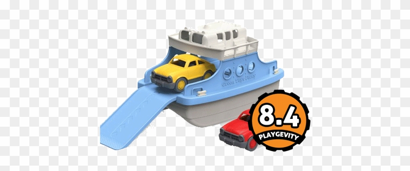 Green Toys Ferry Boat With Mini Cars Bathtub Toy - Green Toys - Ferry Boat And 2 Mini Cars #1318144
