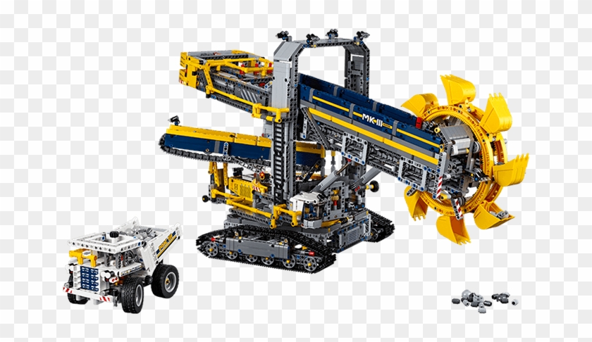 From The Toys Offered Within This Country Are Imported - Lego 42055 Technic Bucket Wheel Excavator #1318151