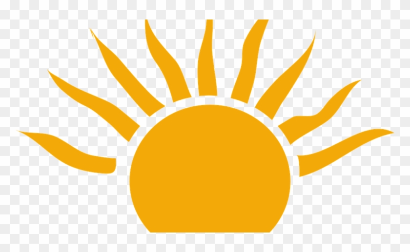 4 Ways To Enjoy Warmer Weather - Half Of A Sun Transparent Background #1318179