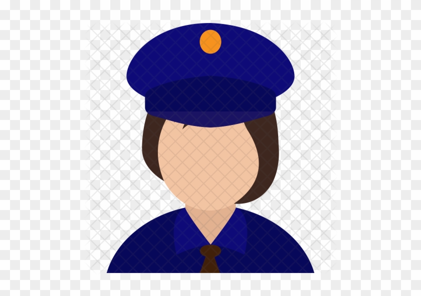 Police Icon - Police Woman Icon Png #1318208