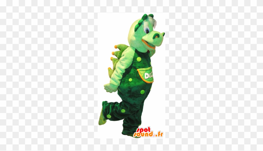 New Green Crocodile Mascot Giant And Very Realistic - Mascot #1318249