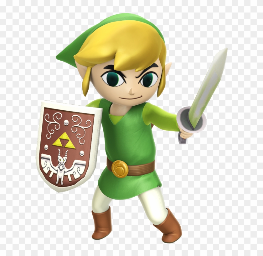 Toon Link Hyrule Warriors Style 2 By Nibroc-rock - Legend Of Zelda Wind Waker #1318279