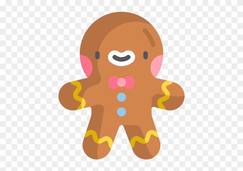 Gingerbread Man Free Icon - Gingerbread Man Free Icon #1318371
